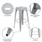 Flash Furniture 30" High Metal Indoor Stackable Bar Stool, Silver, PK4 4-ET-31320-30-SV-R-GG - alternate 7